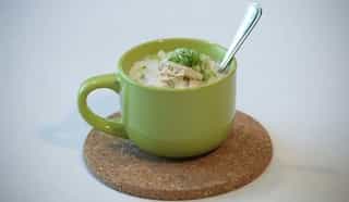 Photo of Congee (Asian chicken rice soup)