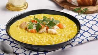 Photo of Curried cauliflower with rice soup