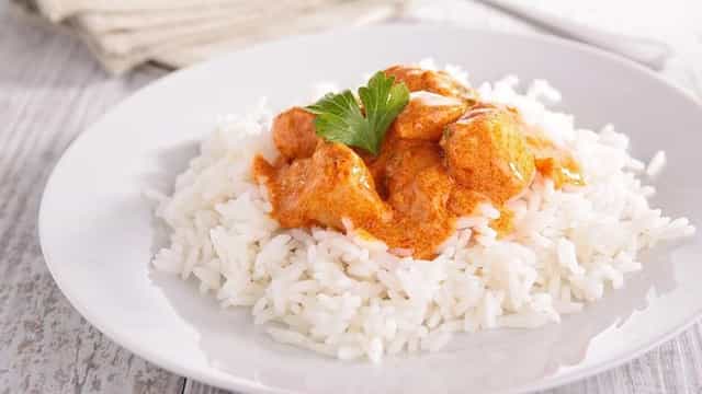 Photo of Chicken Curry with White Rice