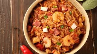 Photo of Jambalaya with Shrimp and Sausages