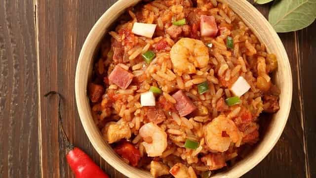 Photo of Jambalaya with Shrimp and Sausages