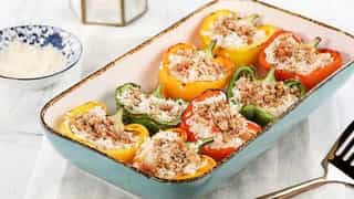 Photo of Stuffed Mediterranean Colored Pepper