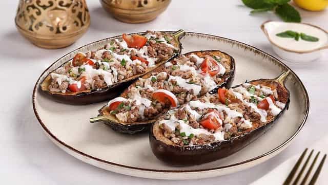 Photo of Stuffed eggplant